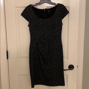 Cheetah patterned dress